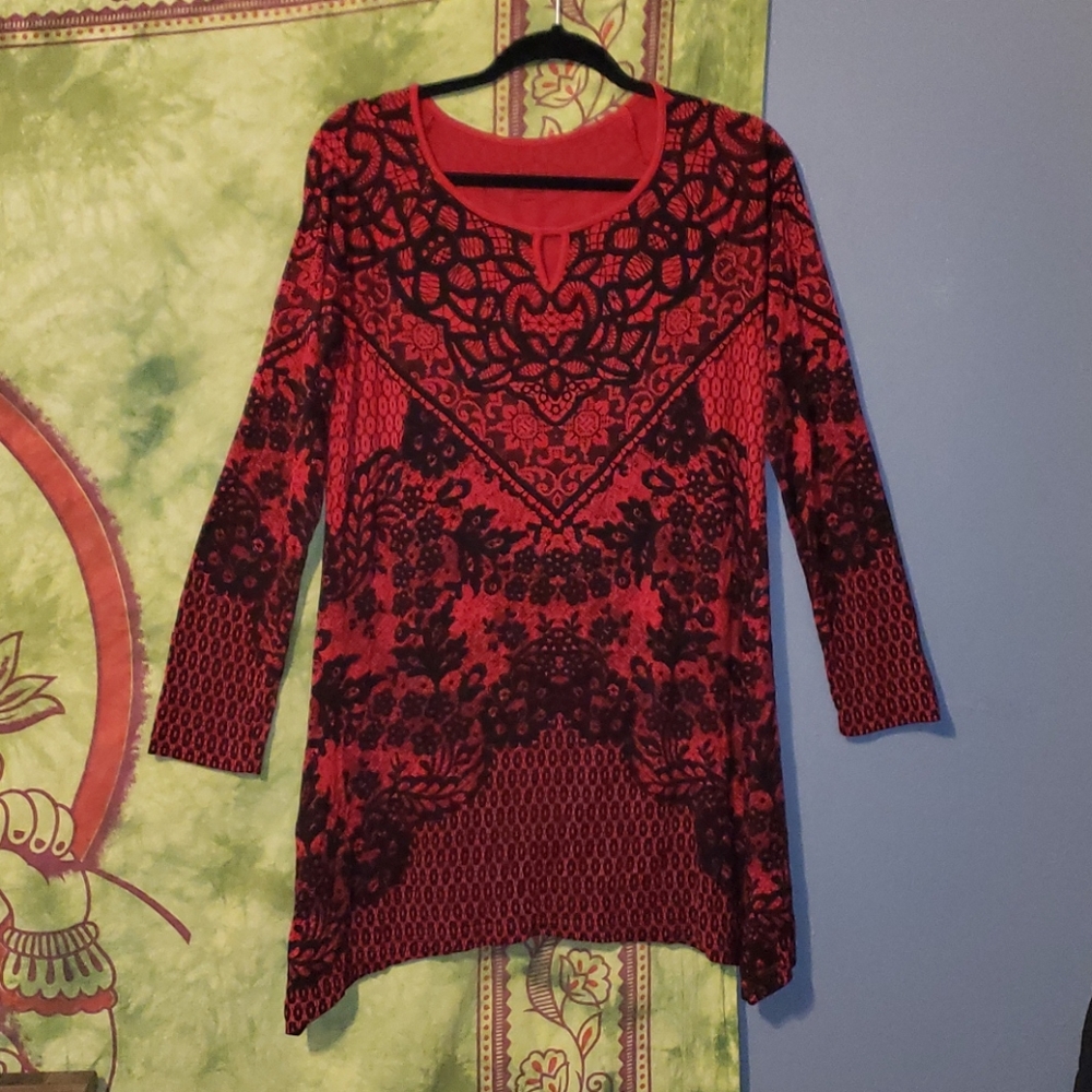 Gorgeous Soma long sleeve blouse